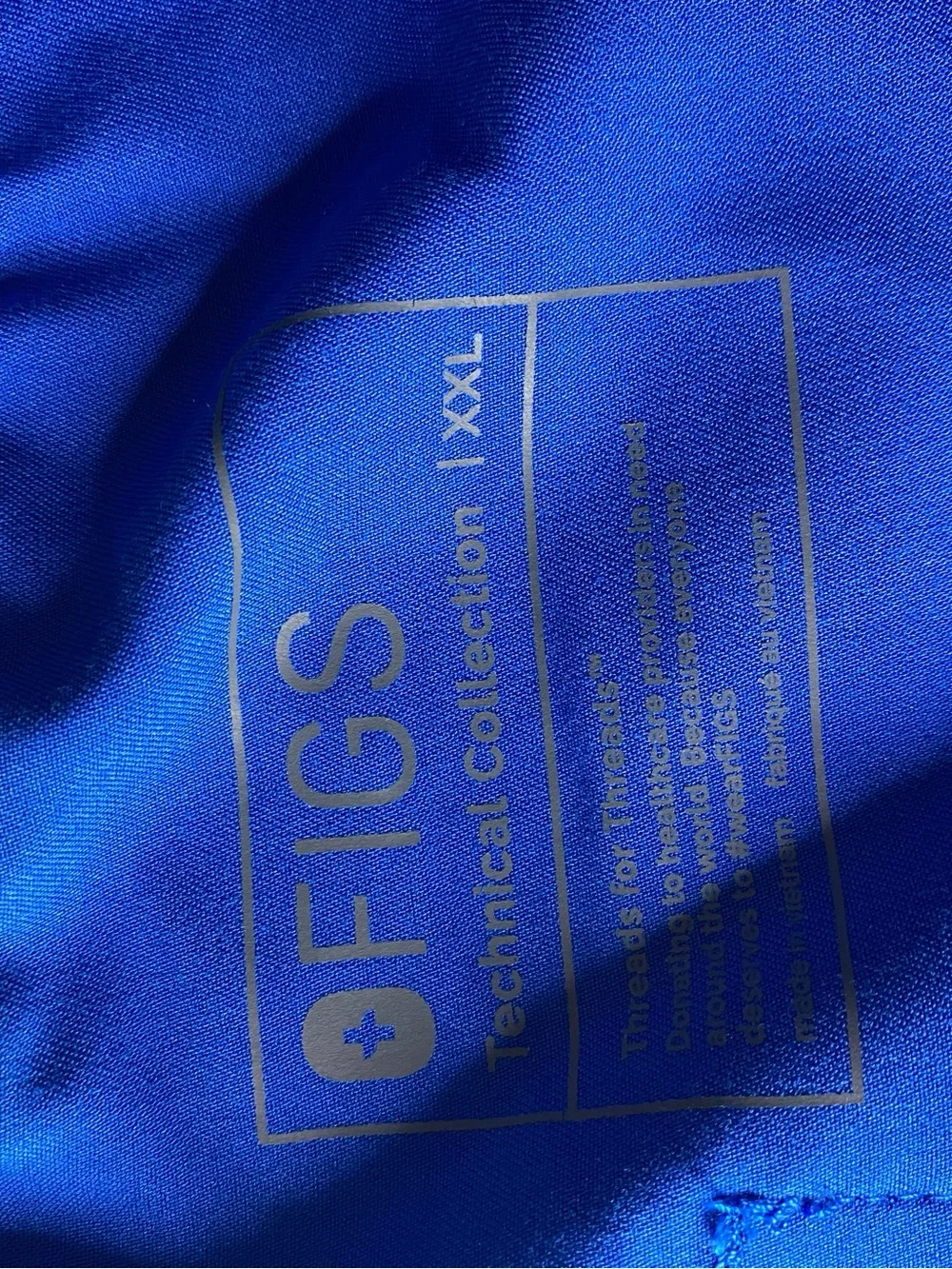Figs Pisco Scrub Pants in Royal Blue Size XXL